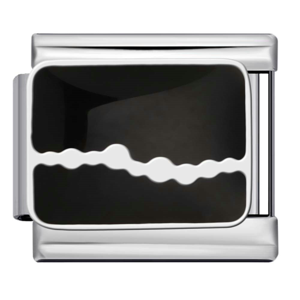 Wholesale Italian Charm Bracelet 9mm DIY  gold-plated enamel   Creative Stainless Steel Composable Bracelet