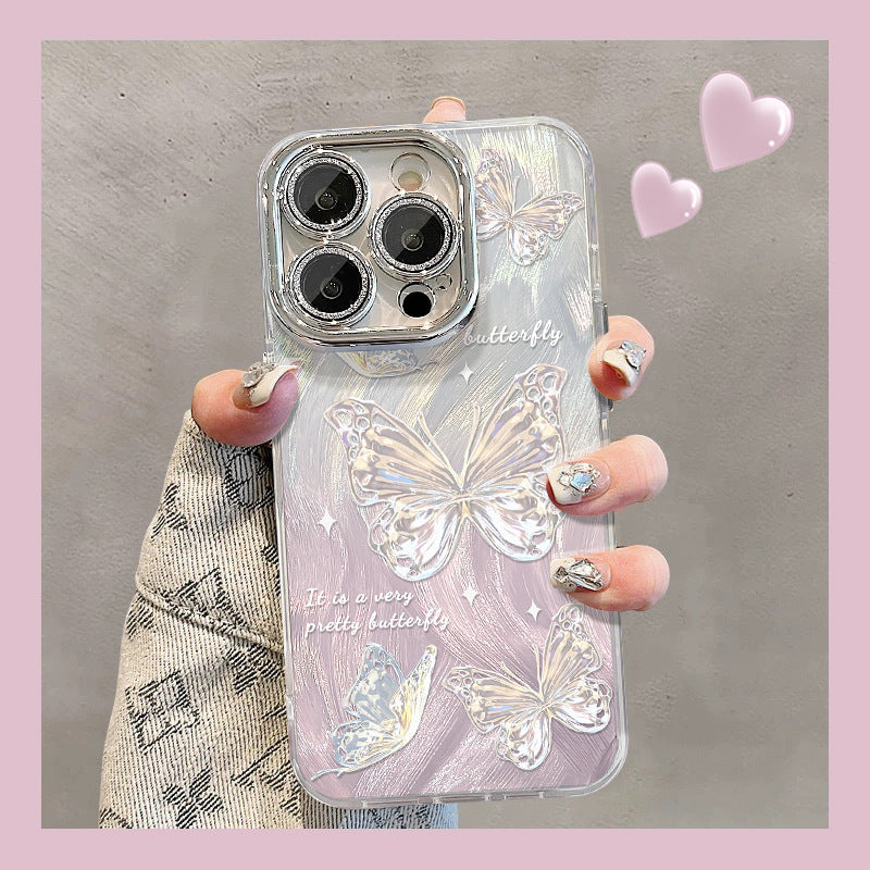 Wholesale Gradient Bow Glitter Phone Case ACC-PC-ShanShan002