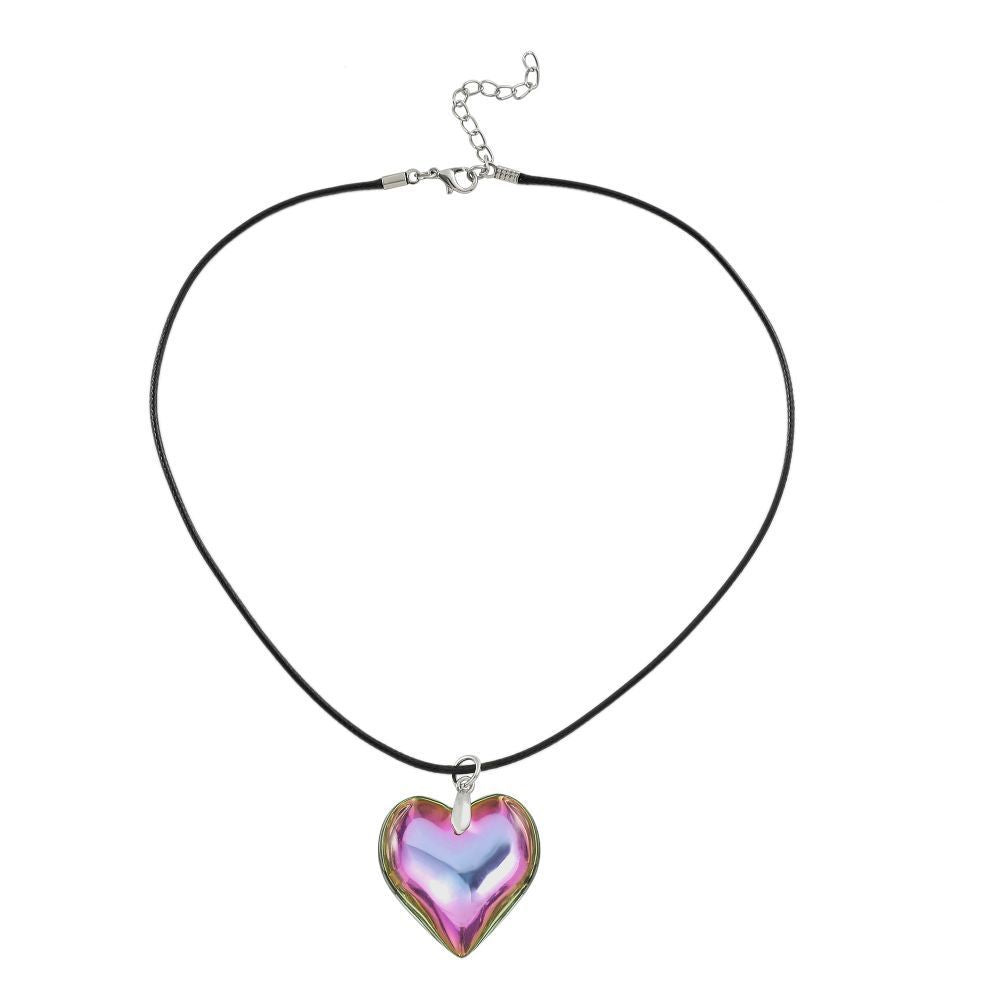 Wholesale double layer simple bow love necklace