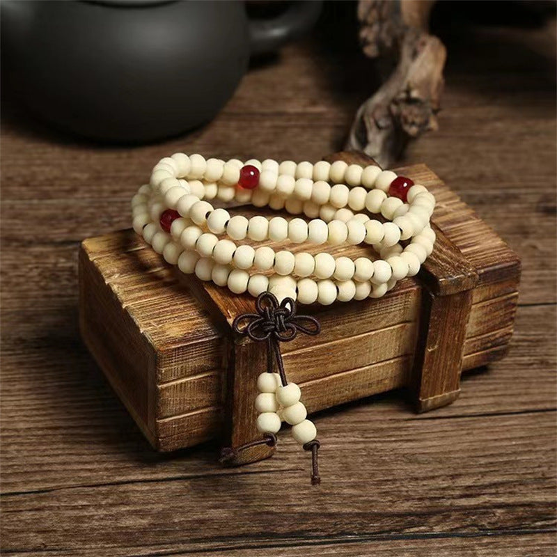 Wholesale 108 pieces multi-circle  sandalwood beads bracelet