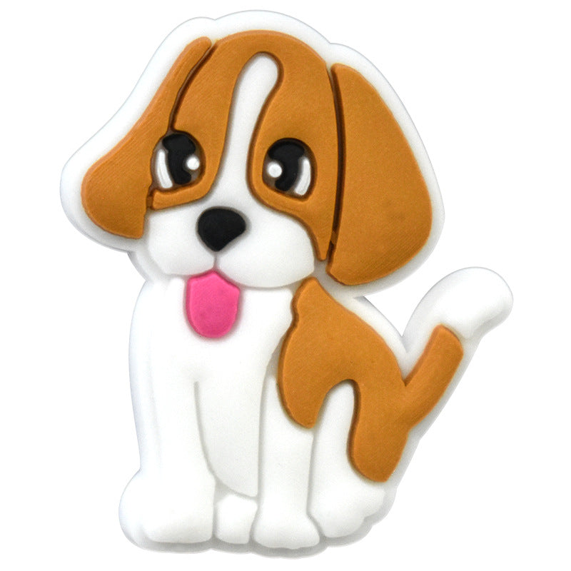 Wholesale Random 100pcs Cute Cartoon Puppy Series Shoes Accessories Shoes Charms