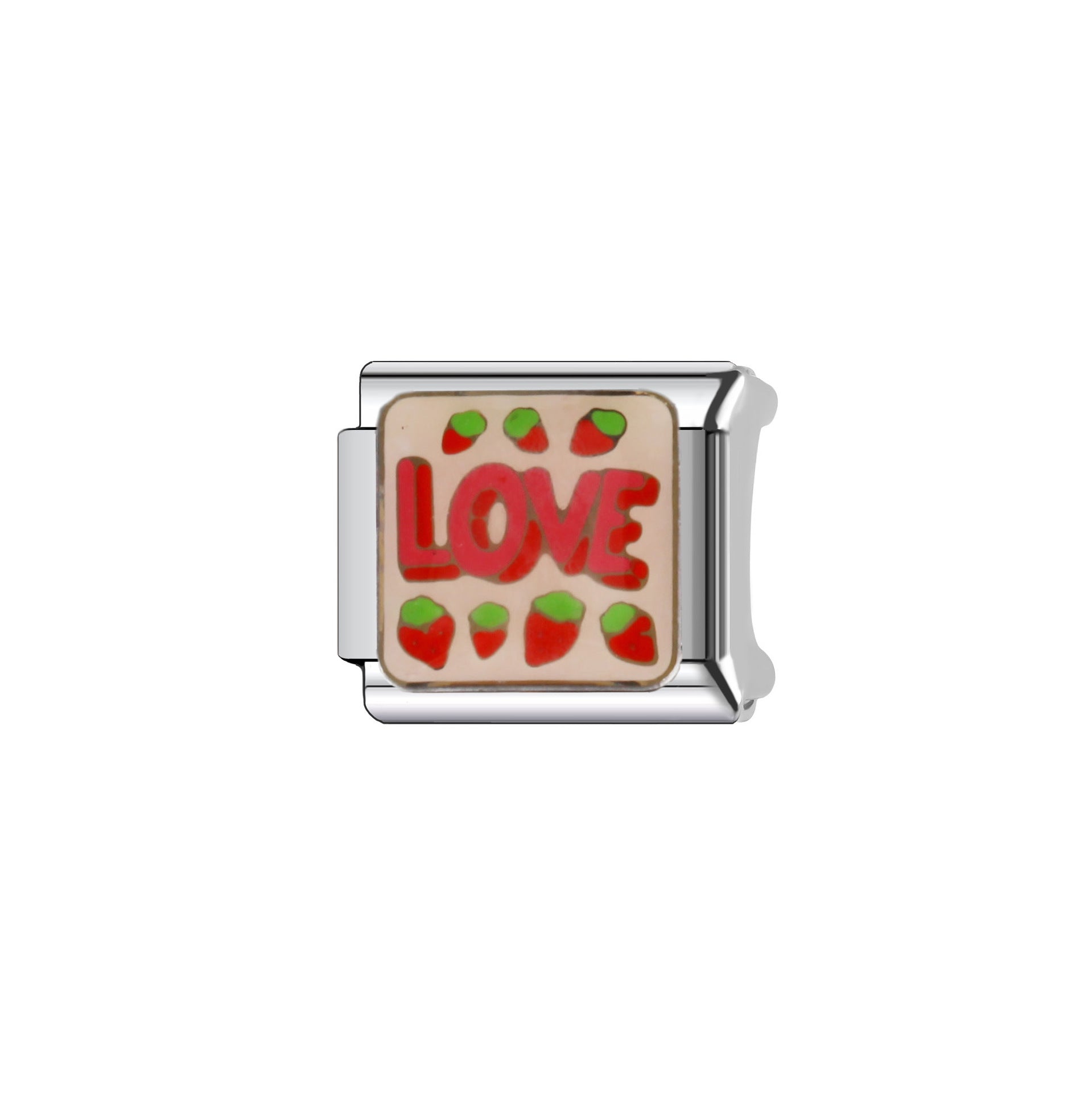 Wholesale Italian Charm Bracelet 9mm DIY Splicing Cute Creative Stainless Steel Composable Bracelet