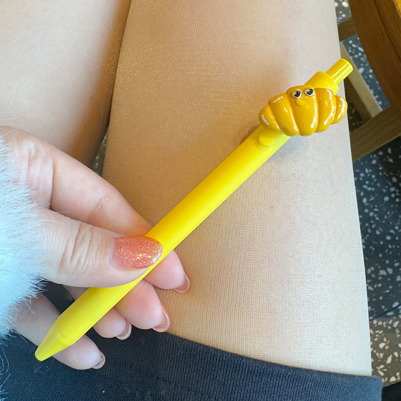 Wholesale Interesting creative biscuit resin cartoon gel pen
