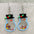 Wholesale  Christmas Earrings Tree Snowman Elk Shaker Acrylic Earrings