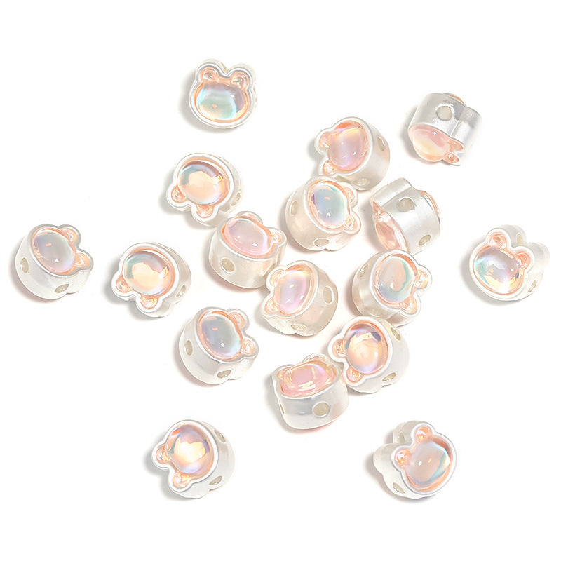 Wholesale 50pcs Spacer Bead Mermaid Four-way Beaded DIY Accessories ACC-BDS-BLG144