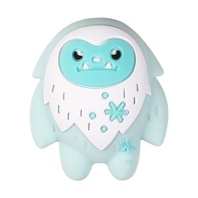 Wholesale 20pcs Christmas Elk Focal Beads DIY Bead Accessories