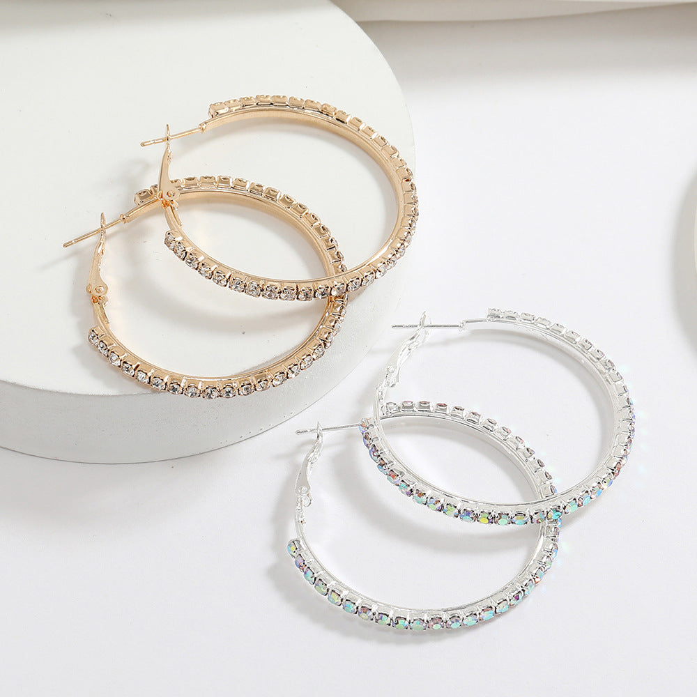 Wholesale Classic Plated Hoop Earrings
