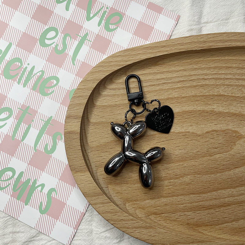 Wholesale love ball dog keychain