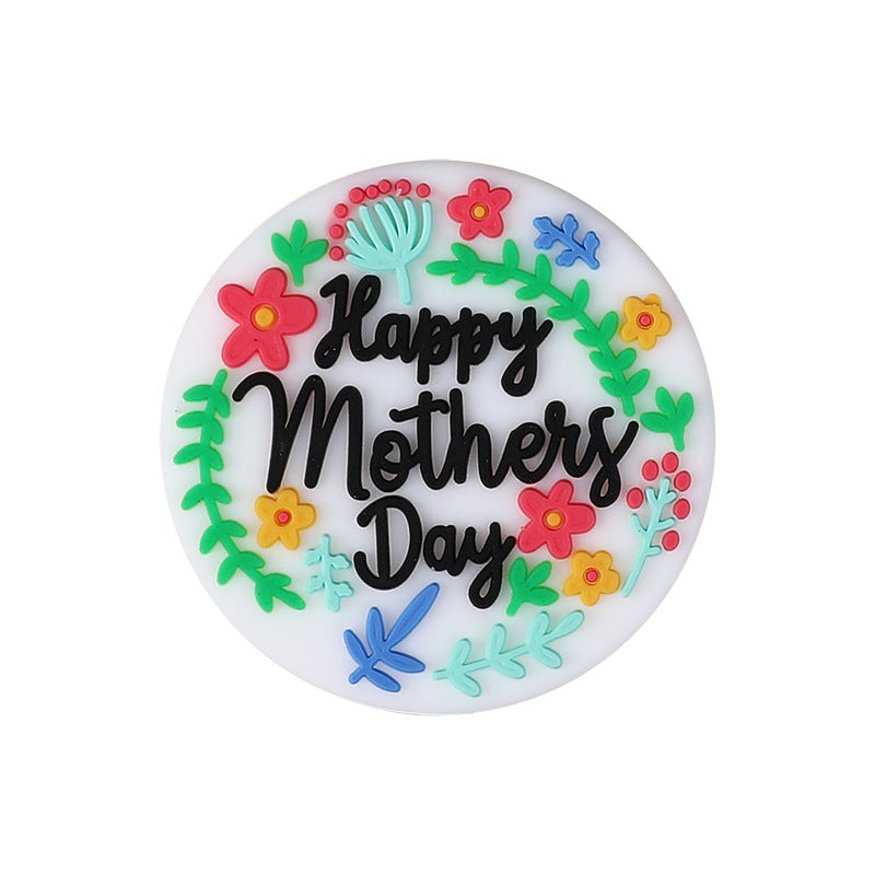 Wholesale 20pcs Mother' s Day Focal Beads DIY Bead Accessories