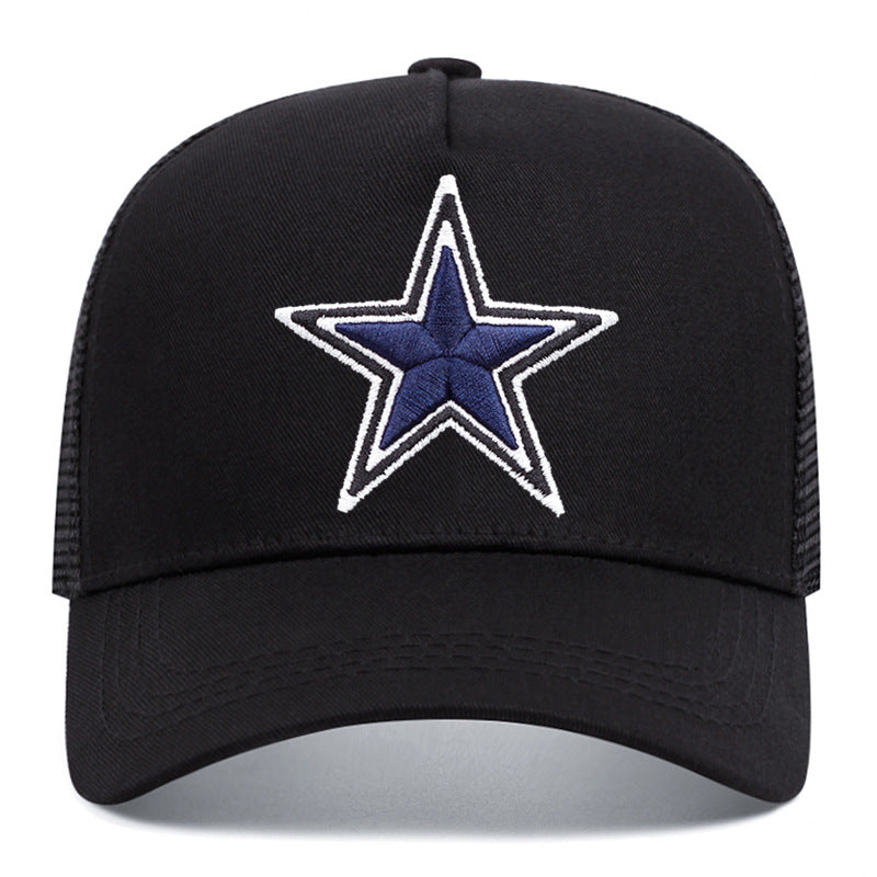 Wholesale Five-pointed Star Embroidered Baseball Cap ACC-HT-JingKun003