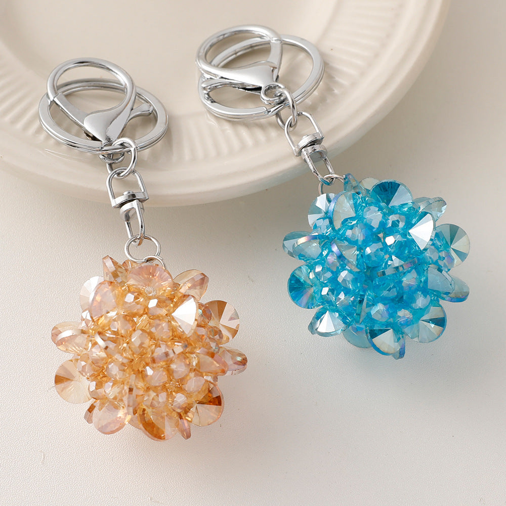 Wholesale Crystal Ball Car Metal Keychain ACC-KC-CH059