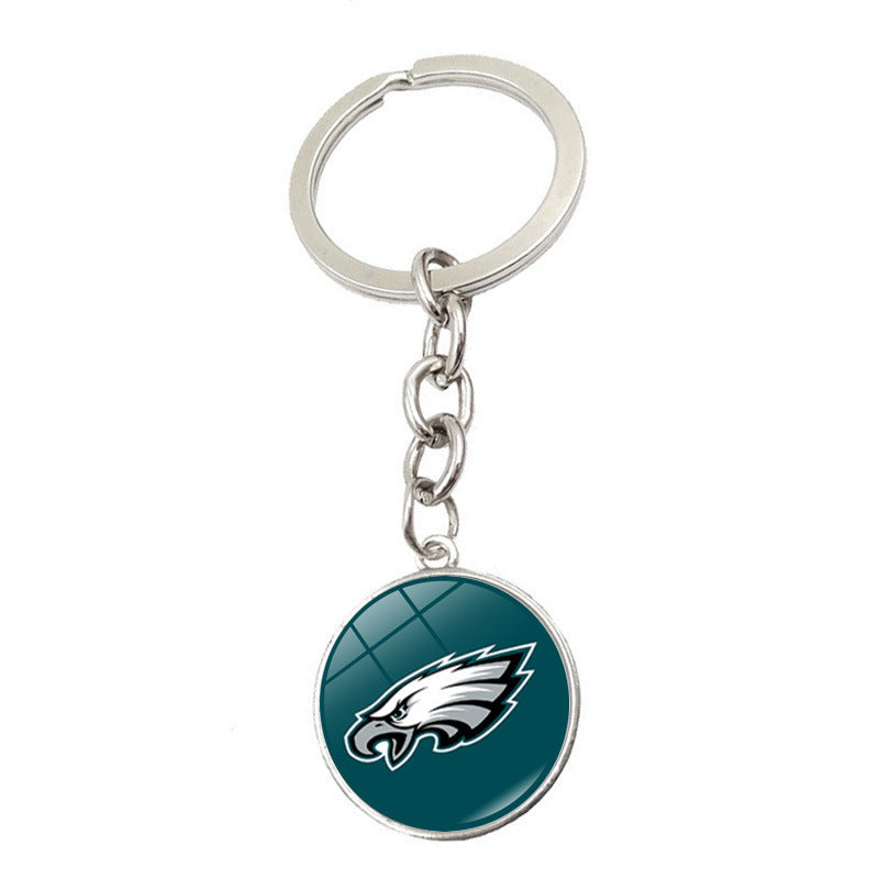 Wholesale Football Team Logo Keychain