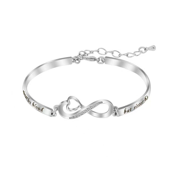 Wholesale Diamond Heart Bracelet Bestie Bracelet ACC-BT-KLE004