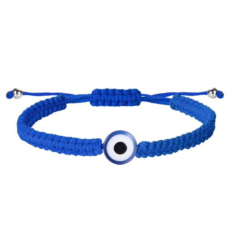 Wholesale   Evil Eye Braided Rope Bracelet