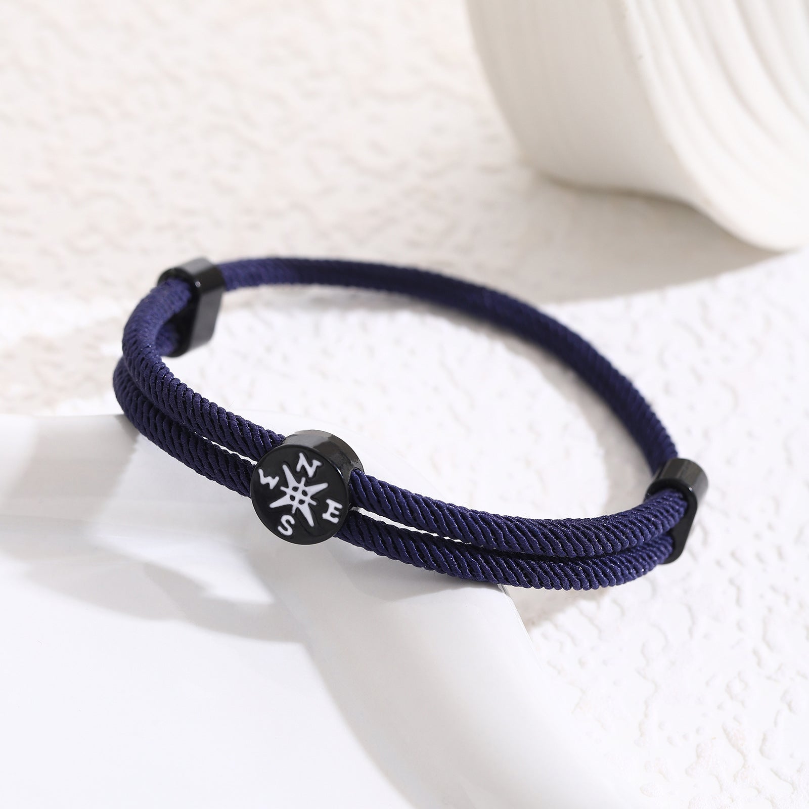 Großhandel Abschlusssaison Inspirierende Kompassgewebe Seilseilarmband