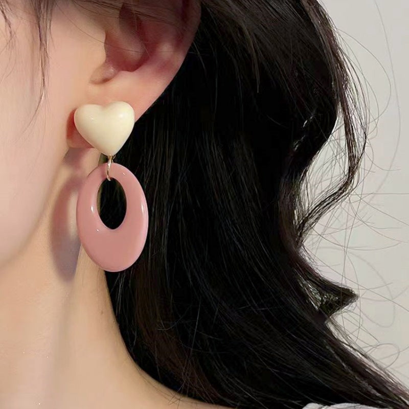 Wholesale  love earrings temperament earrings