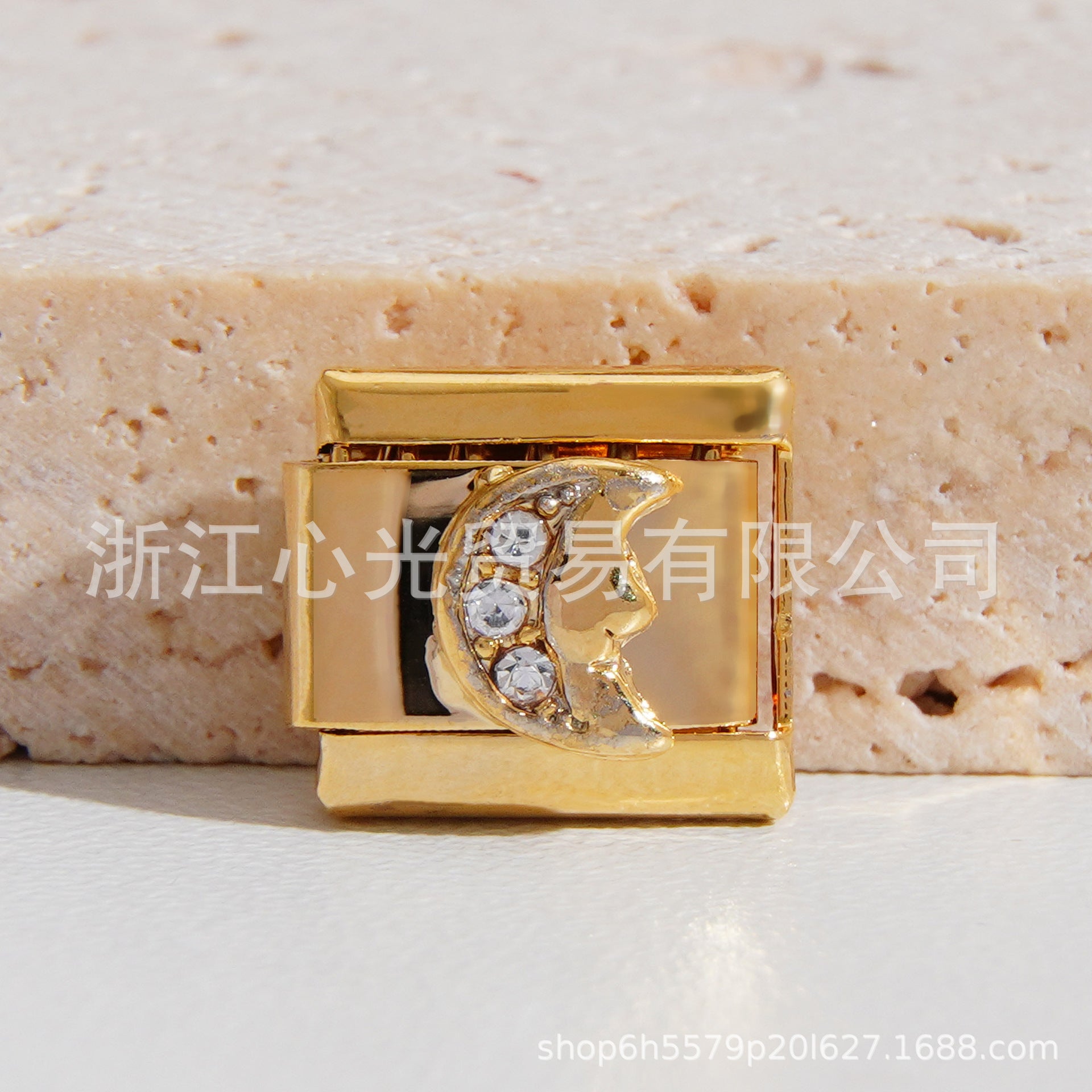 Wholesale Italian Charm Bracelet 9mm DIY Splicing Flower Series Stainless Steel Composable Bracelet