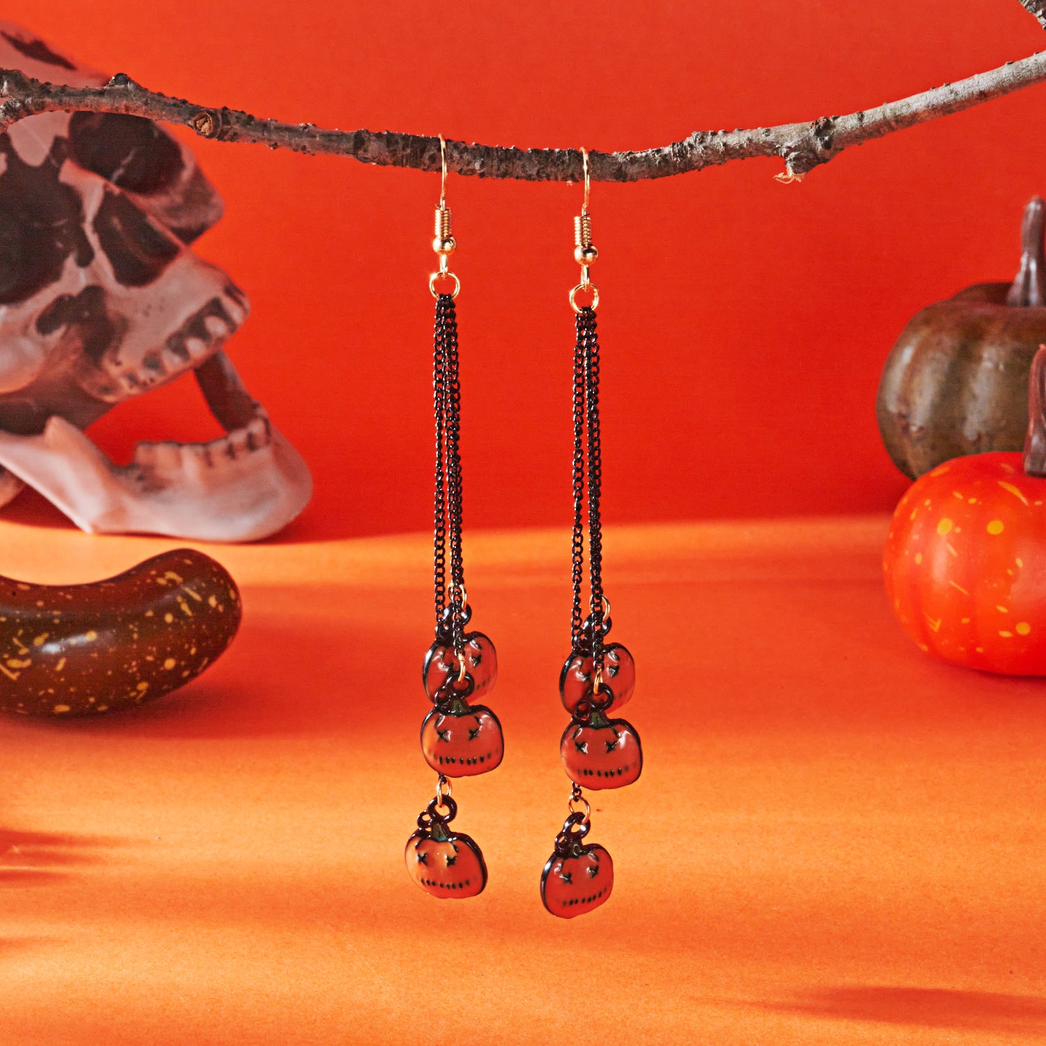 Wholesale Halloween Alloy Tassel  Earrings