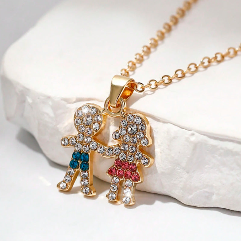 Wholesale Valentine's Day diamond necklaces earrings