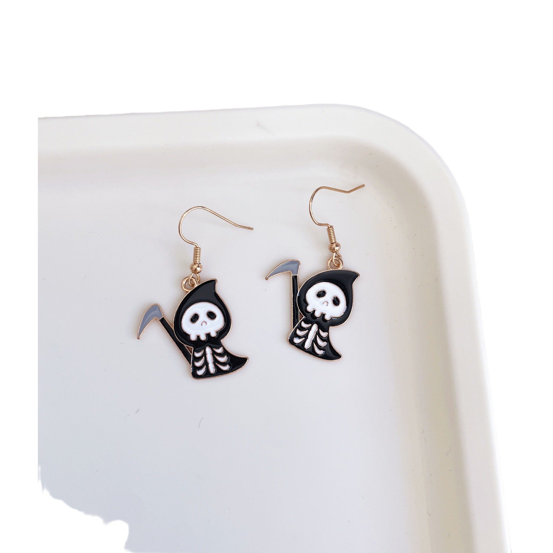 Wholesale  ghost pumpkin skull cartoon bat earrings
