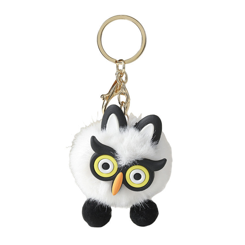 Wholesale Cartoon Plush Owl Keychain Creative Keychain Cute Keychain ACC-KC-RongR022