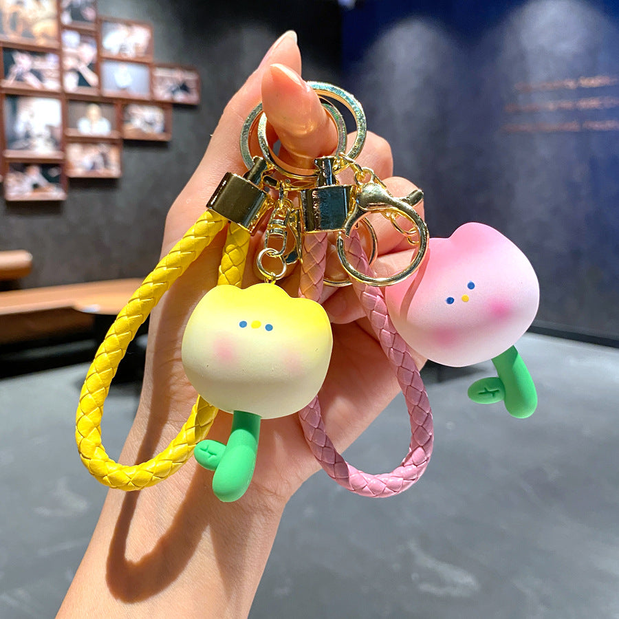 Wholesale Resin Tulip Cute Keychains ACC-KC-GongZ028