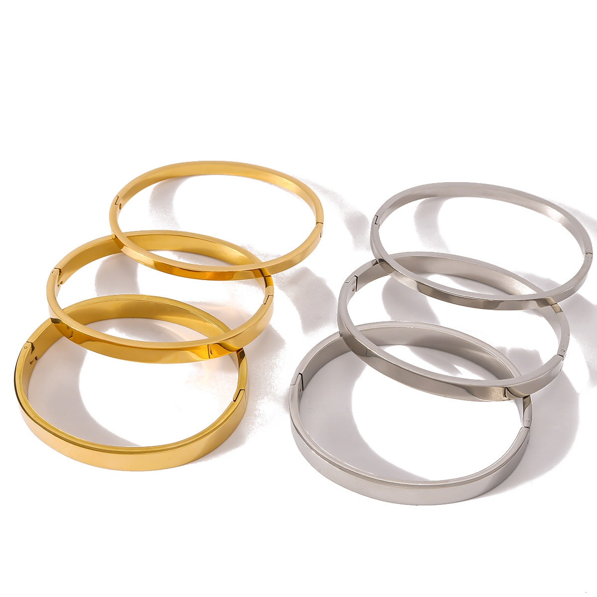 Wholesale 18K Gold Stainless Steel Bracelets ACC-BT-Xiny018