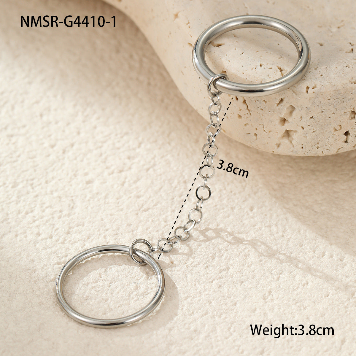 Wholesale  stacked color matching stainless steel ring