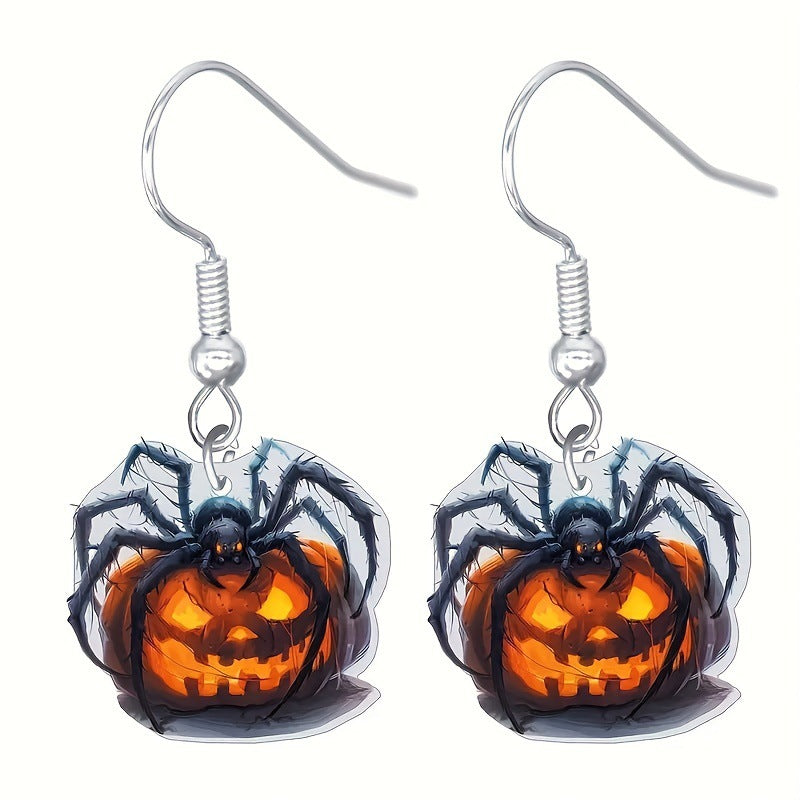 Wholesale Acrylic Flat Halloween Acrylic  Earrings