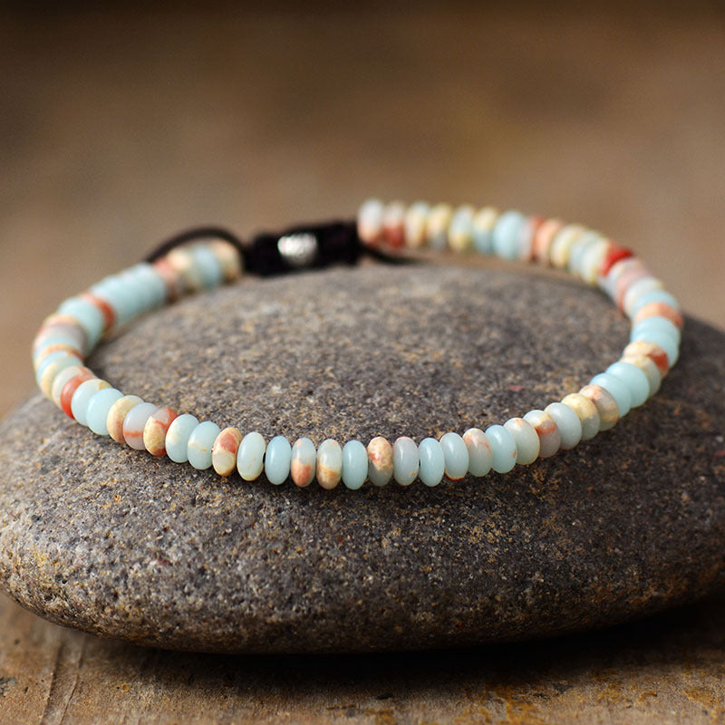 Wholesale Handmade Beaded Turquoise Adjustable Agate Bracelets ACC-BT-LZ013