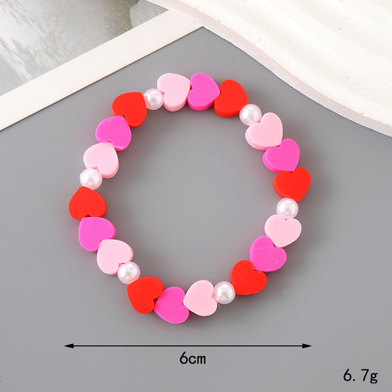 Wholesale Handmade Love Beaded Flower Bracelet ACC-BT-YiL008
