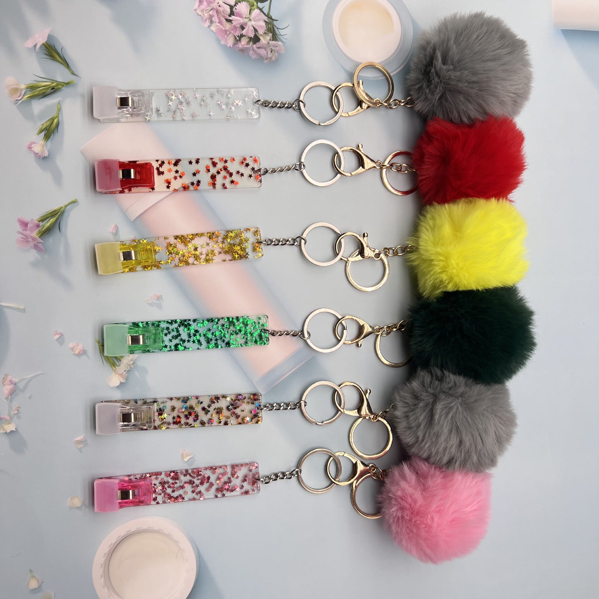 Wholesale ATM Contactless Card Remover Long Nail Card Remover Keychain ACC-KC-JinHao003