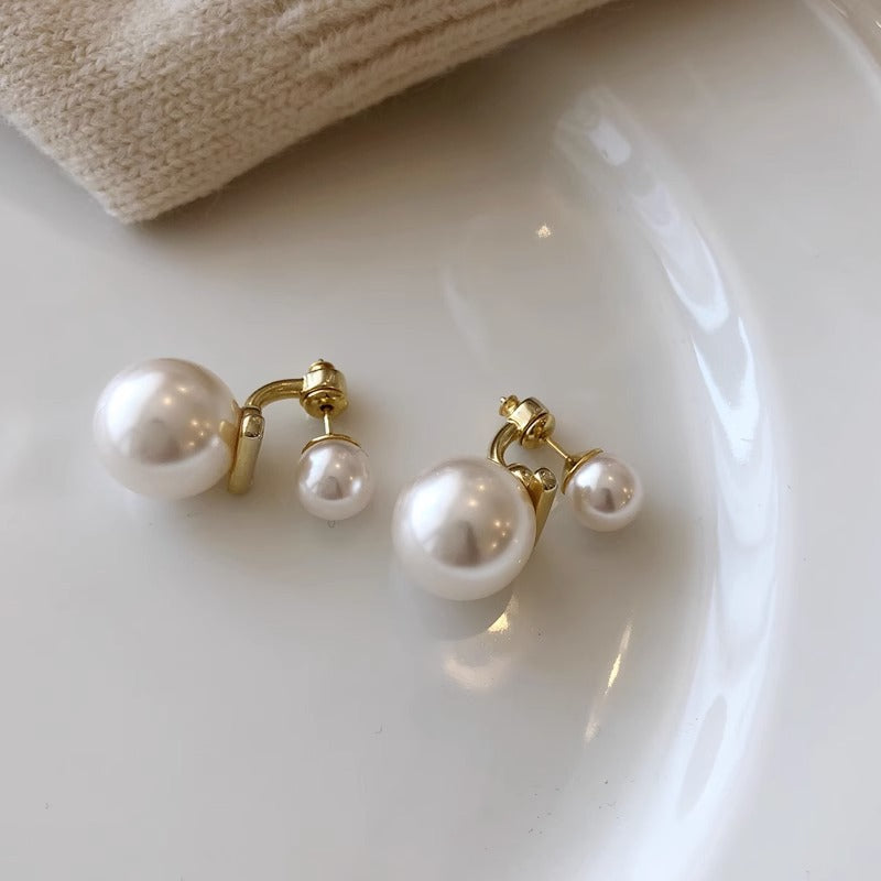 Wholesale Pearl Earrings 925 Silver Needle Earrings ACC-ES-Hanxi010