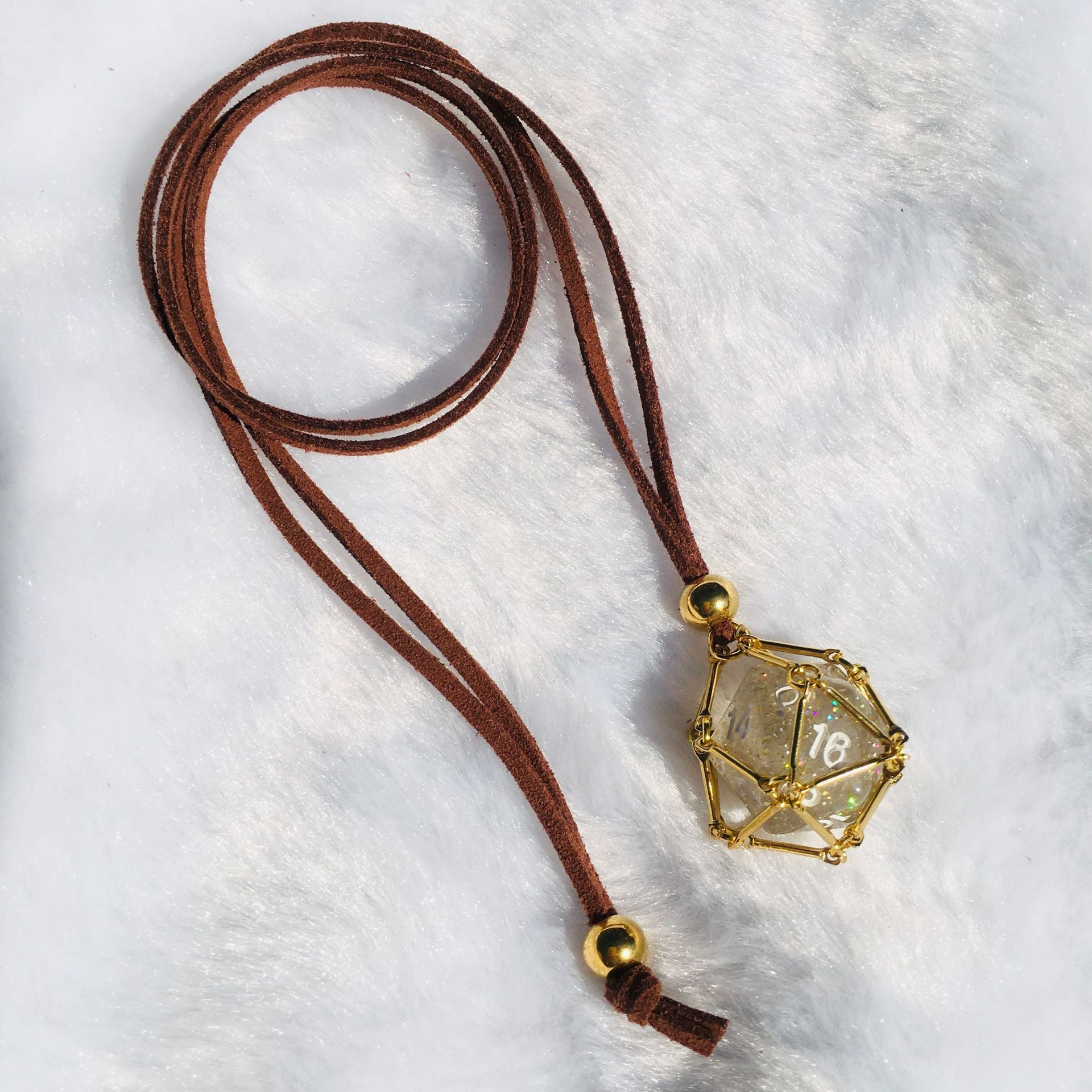 Wholesale Replaceable Bamboo Metal Mesh Necklace Natural Stone Crystal Mesh Bag ACC-NE-RongGuan011