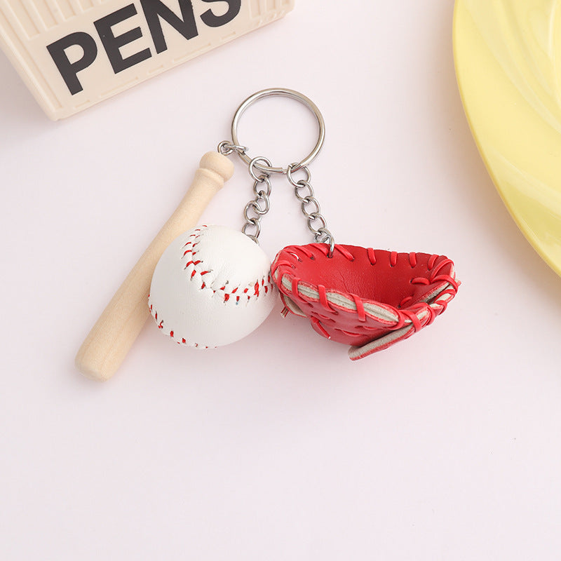 Wholesale  Creative Baseball Keychain