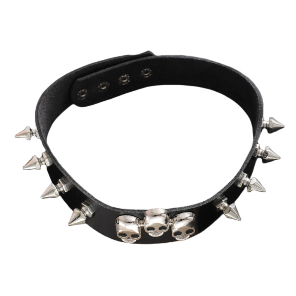 Wholesale Gothic skull necklace