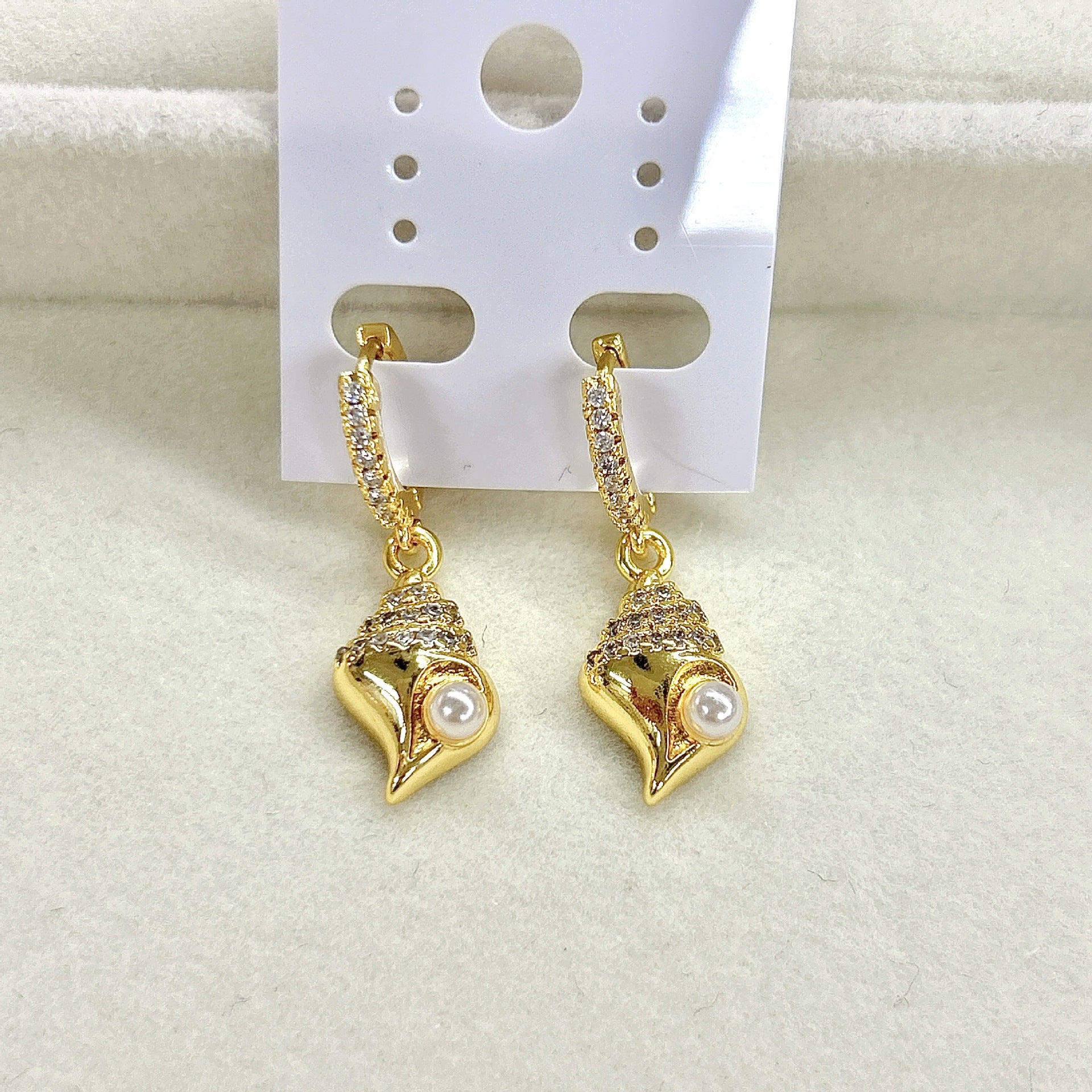 Wholesale Summer marine animal jellyfish starfish shark conch turtle pendant earrings