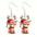 Wholesale  Christmas Cartoon  Cute Acrylic Pendant  Gingerbread Earrings