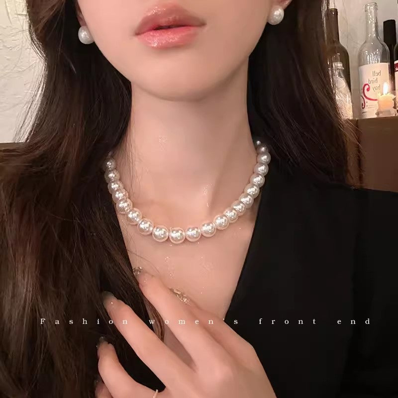 Wholesale Vintage Long Sweater Chain Multi-layer Pearl Necklace ACC-NE-Miaosi016