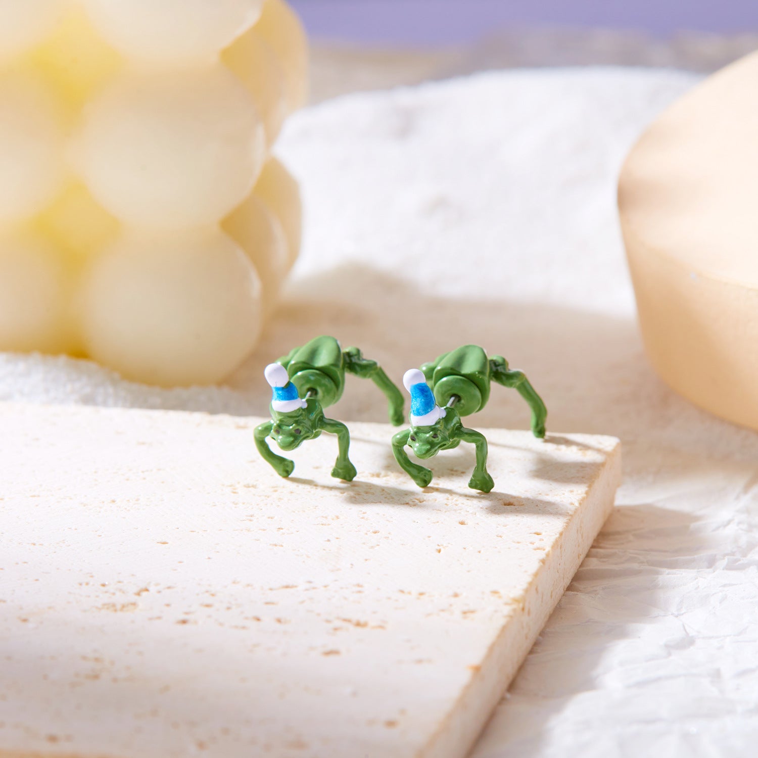 Wholesale Christmas Funny Animal Earrings Retro Punk  Earrings