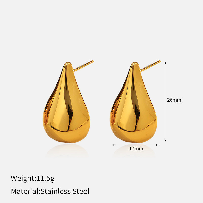 Wholesale  luxury multi-style stainless steel earrings