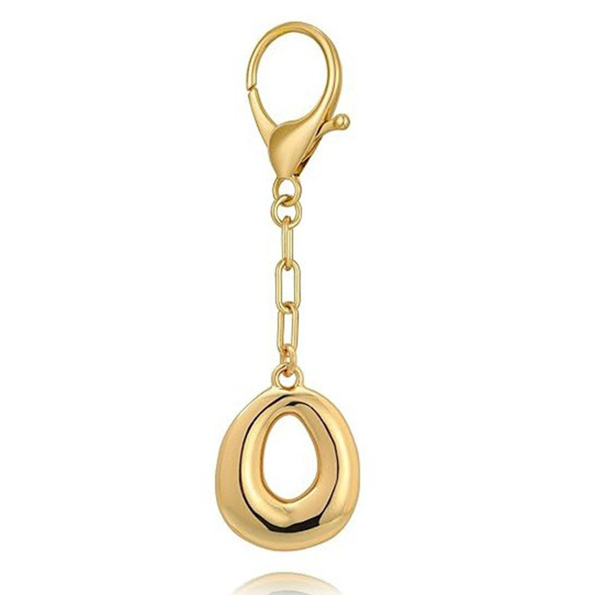 Wholesale 26 Bubble Letter Metal English Letter Keychain