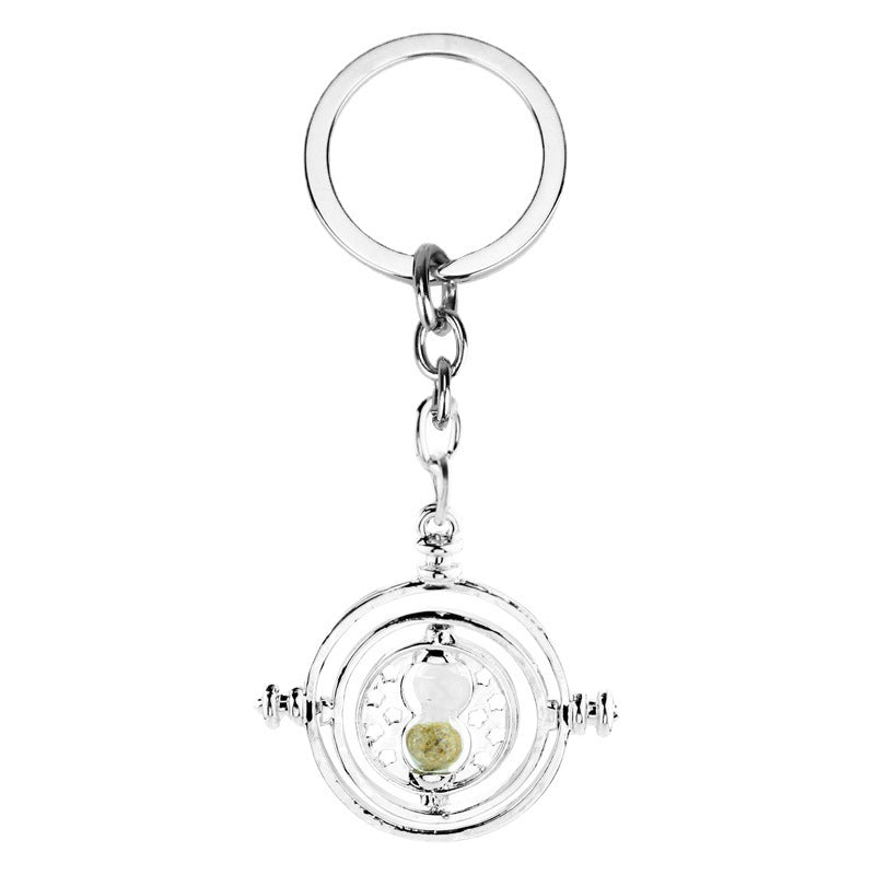 Wholesale  time hourglass keychain