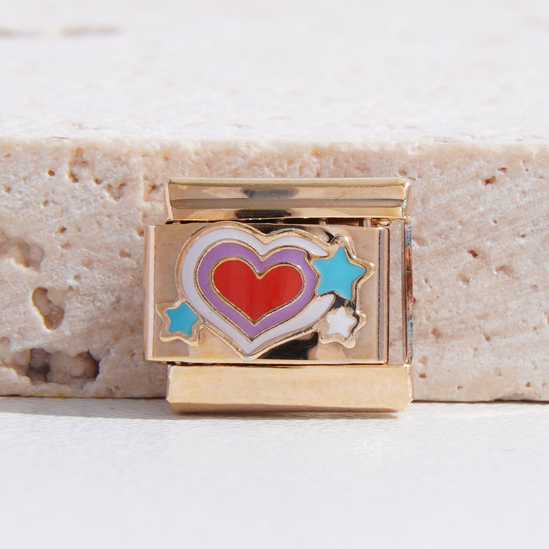 Wholesale Italian Charm Bracelet 9mm DIY Splicing Creative Pattern Stainless Steel Composable Bracelet