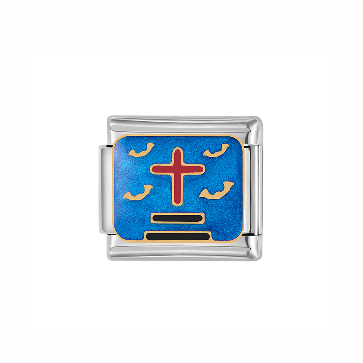 Wholesale Italian Charm Bracelet 9mm DIY Splicing Halloween Stainless Steel Composable Bracelet