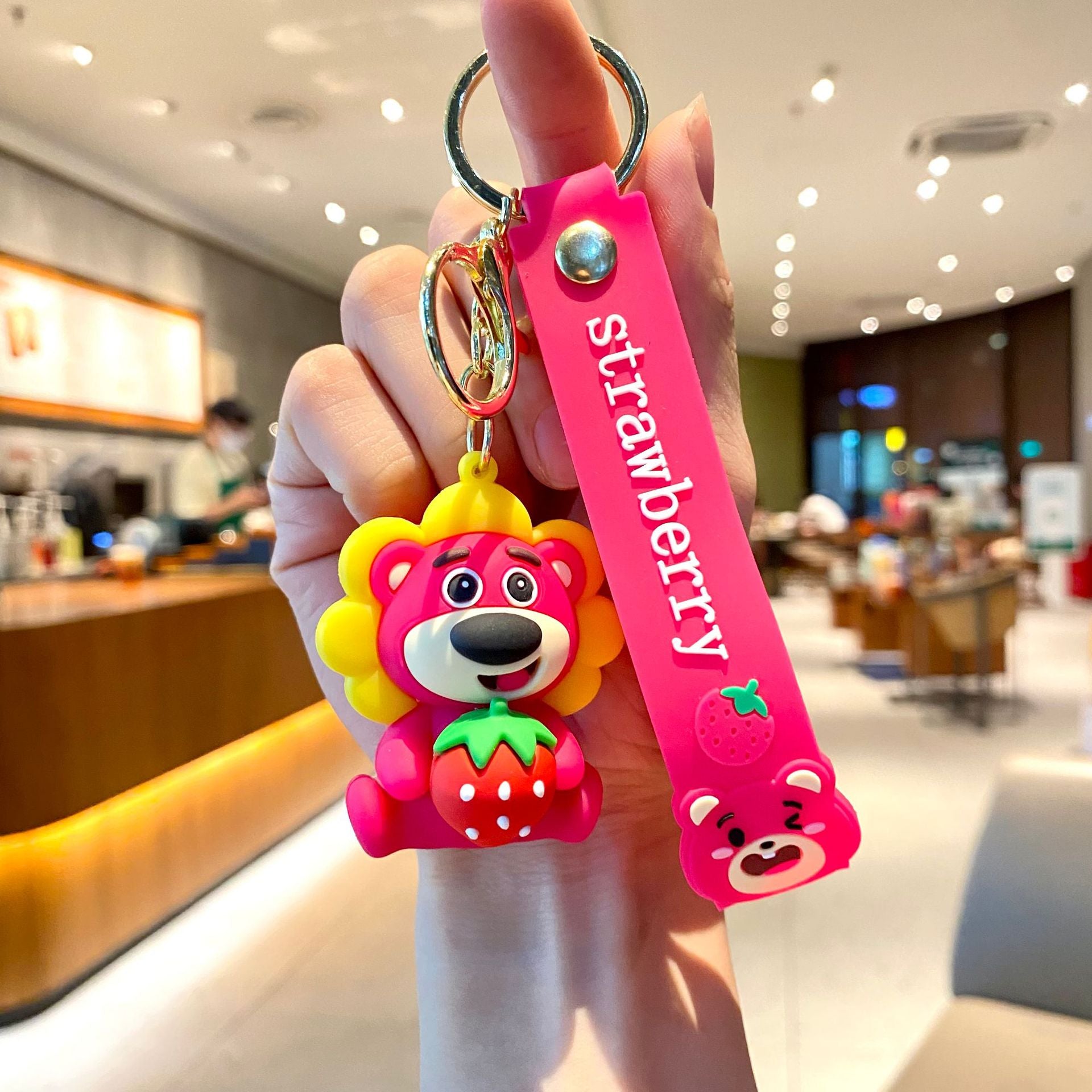Wholesale Cartoon Cute Silicone Keychains ACC-KC-MingTian003