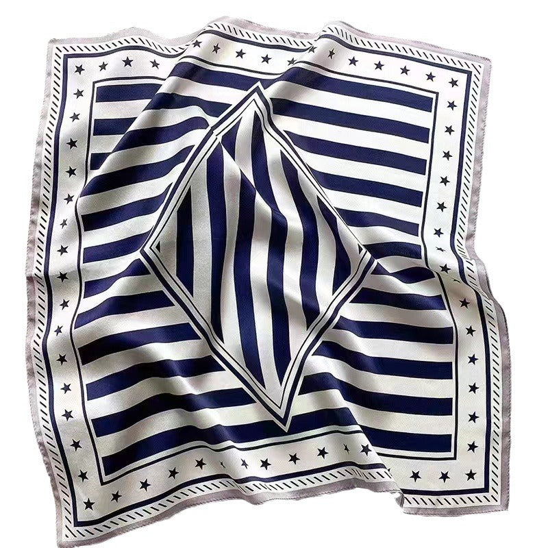 Wholesale multi-color  Silk f 70* 70cm Large Square  Scarf