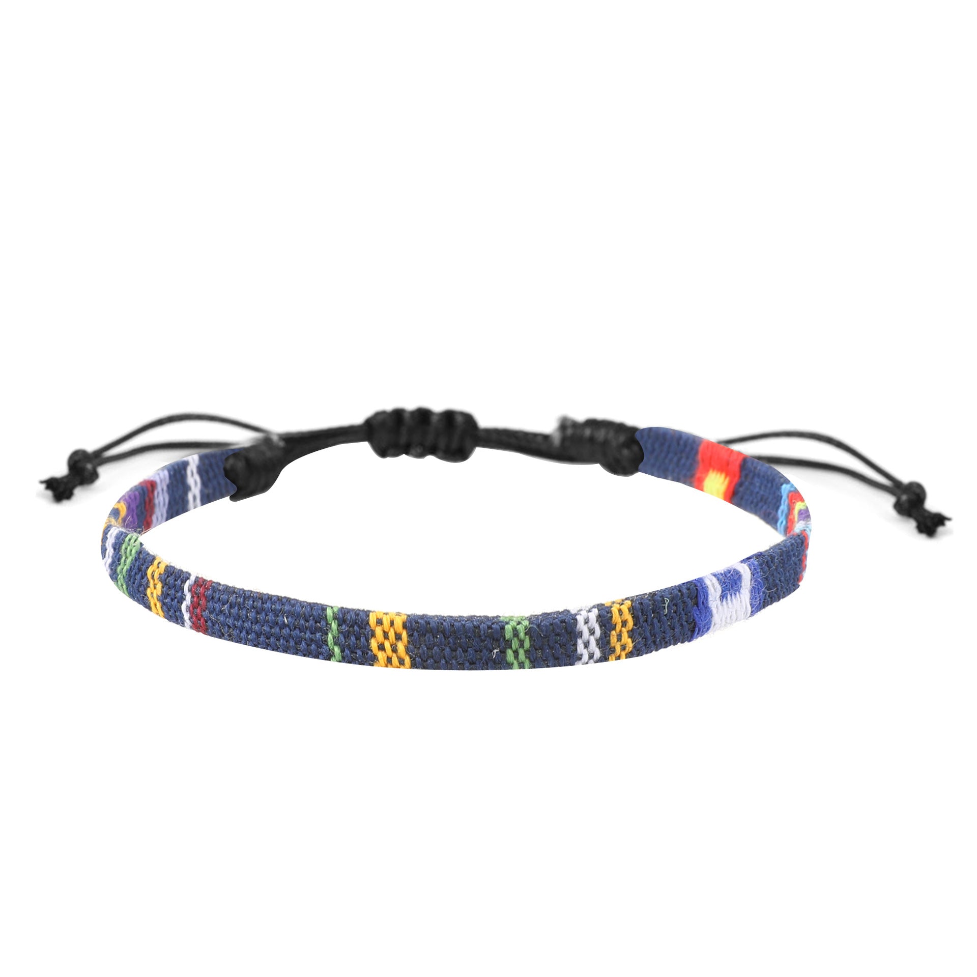 Wholesale Colorful Bohemian Hand Woven Adjustable Bracelet Anklet ACC-BT-MY001