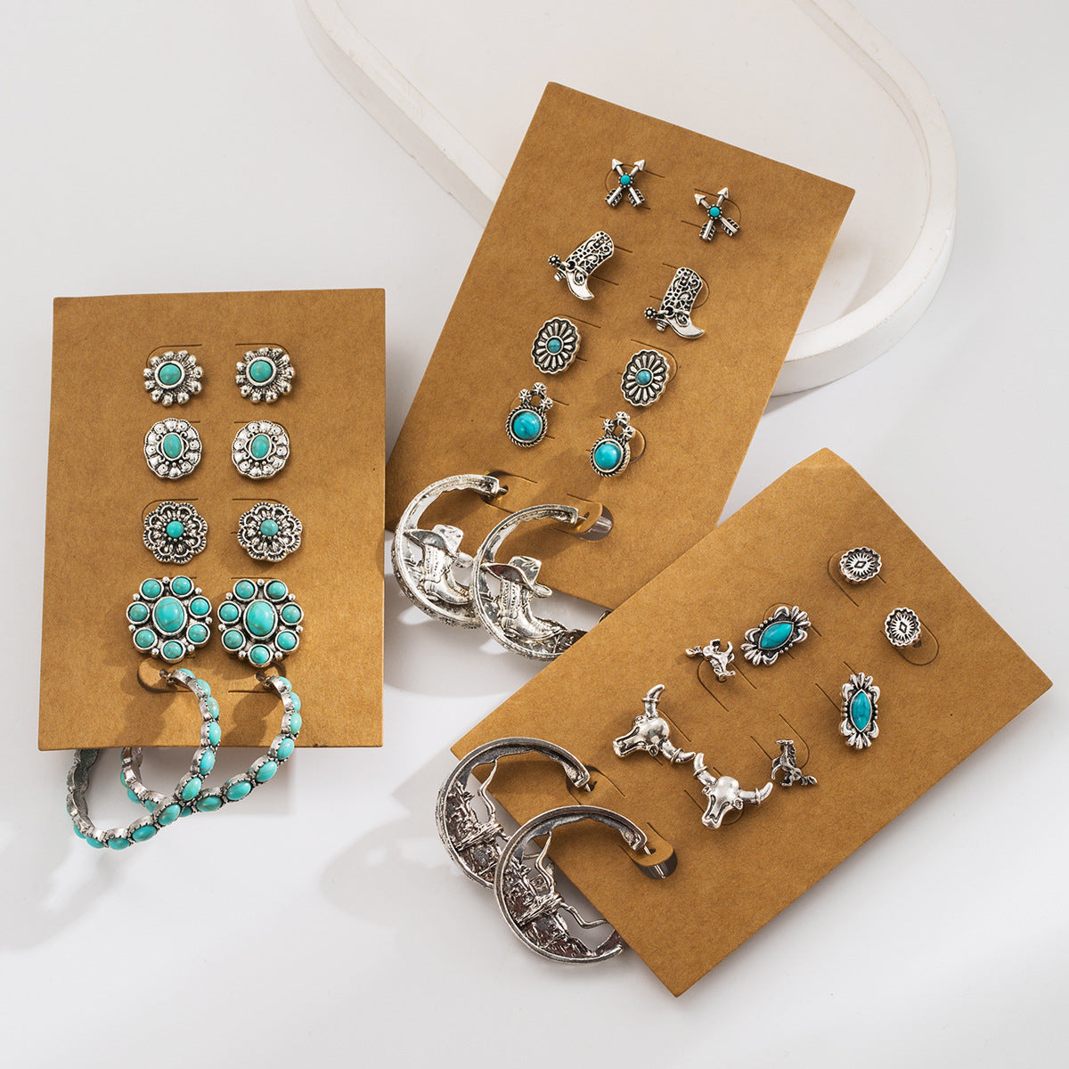 Wholesale Turquoise Earring Sets—Stylish Jewelry Accessories for Everyday Wear