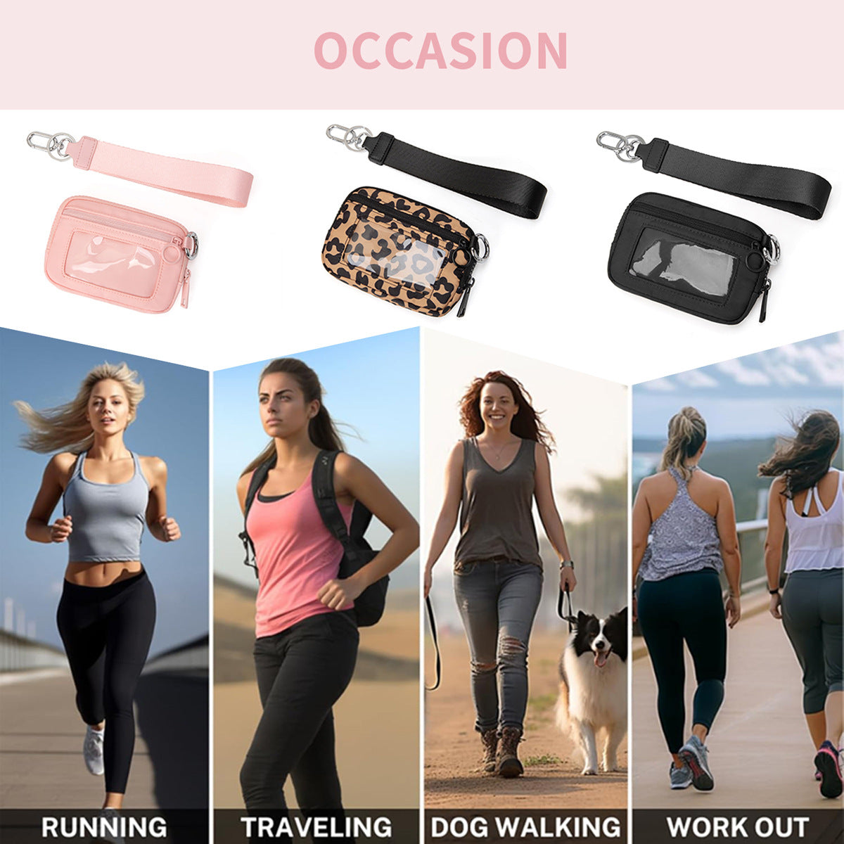 Wholesale Waist Bag Polyester Waterproof Chest Bag Card Bag